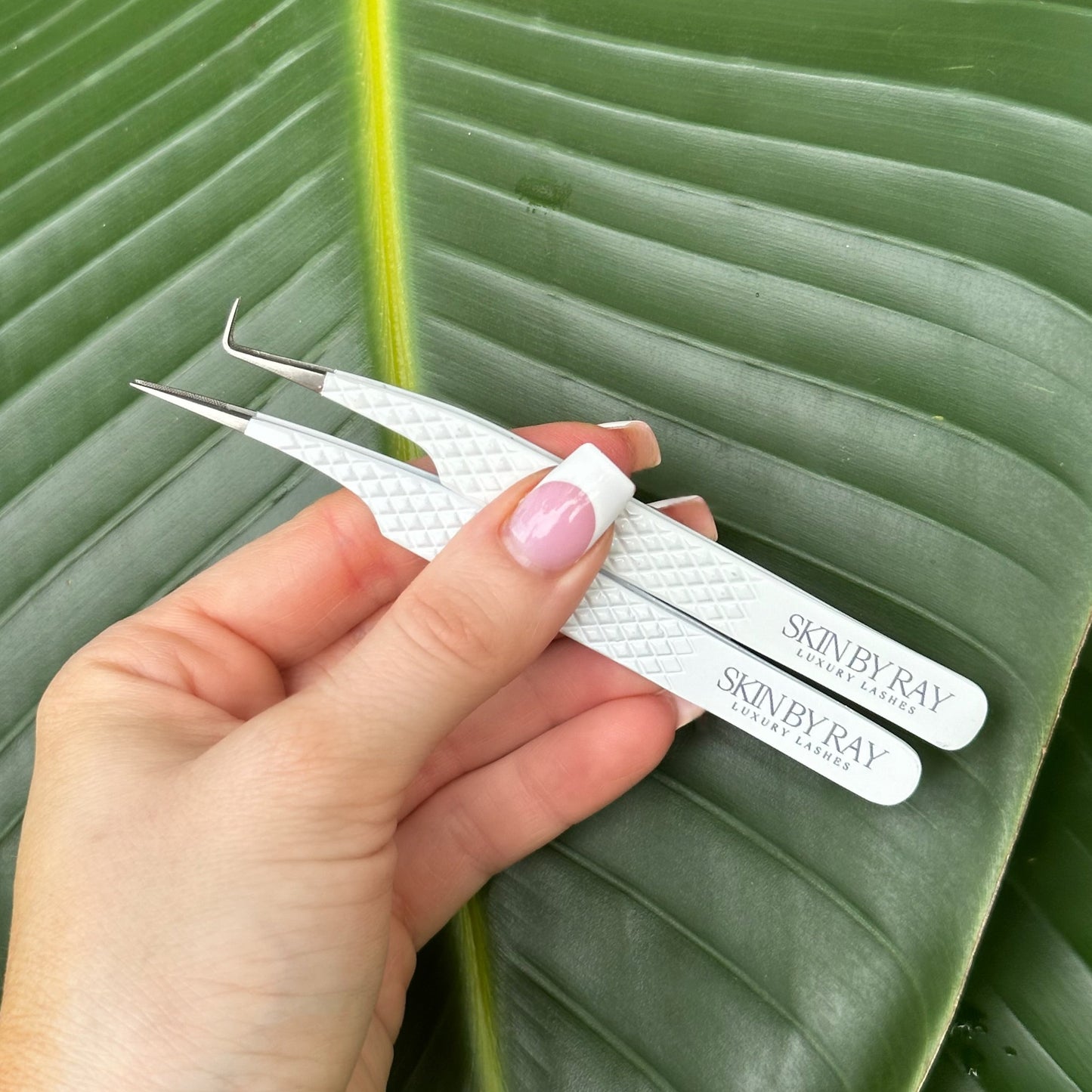 SKIN BY RAY "COMBO" FIBER TWEEZERS