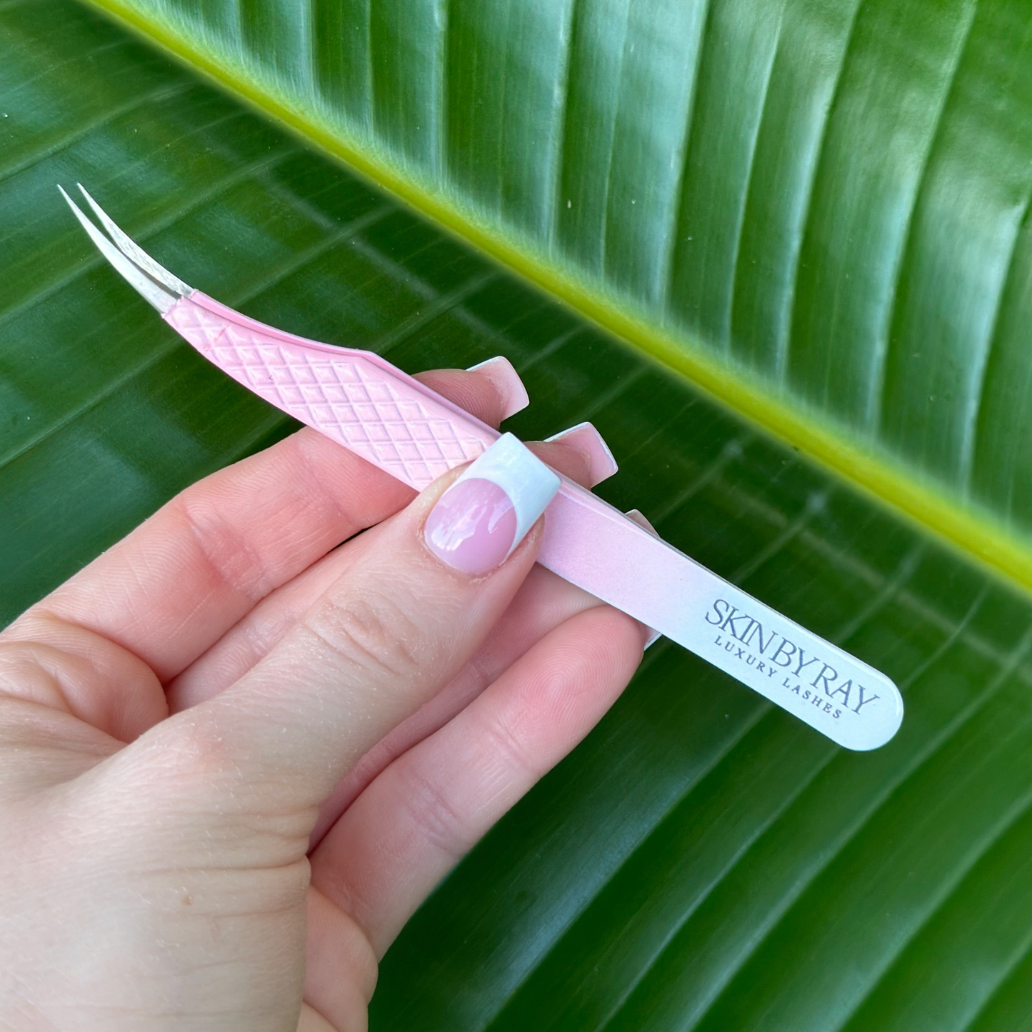 SKIN BY RAY CURVED "ISOLATION" TWEEZERS