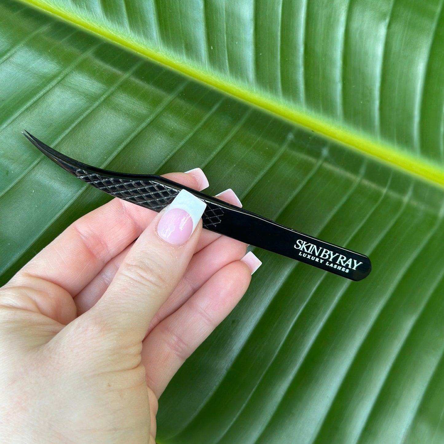 SKIN BY RAY CURVED "ISOLATION" TWEEZERS