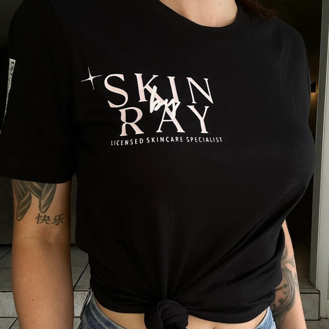 SKIN BY RAY T SHIRT